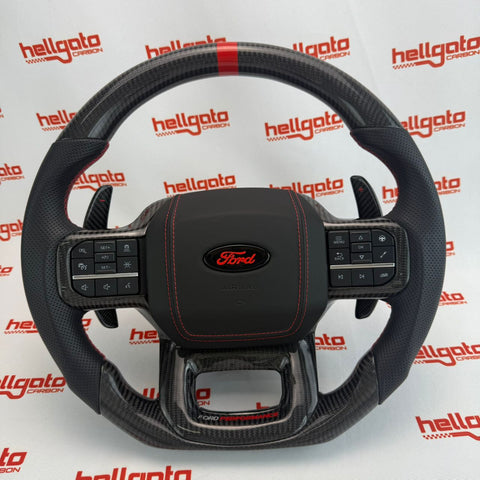 OEM Raptor Steering Wheel Carbon Fiber